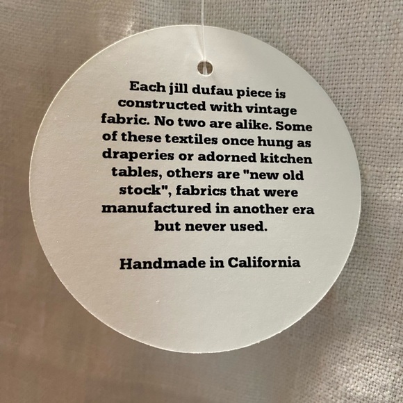 Vintage Tablecloth Tunic OOAK - Picture 10 of 10